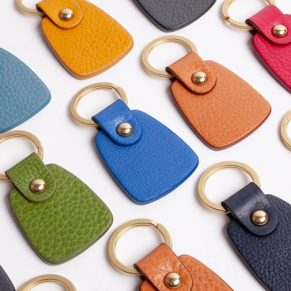 Leather Bell Keychain