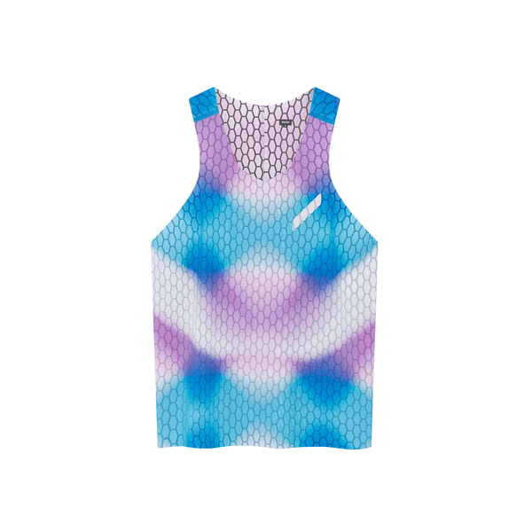 Men's Graphene Vest | Magenta/Blue