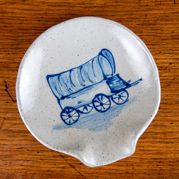 Limited-Edition '50 Years on the Prairie' Spoon Rest - Covered Wagon
