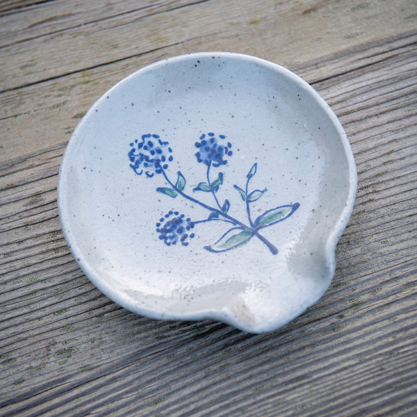 Limited-Edition '50 Years on the Prairie' Spoon Rest - Verbena Flower