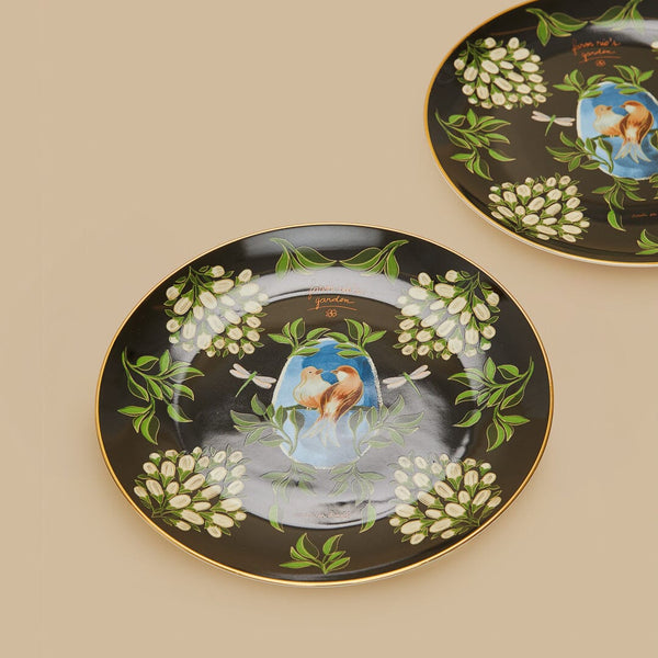 Romantic Birds Dinner Plate