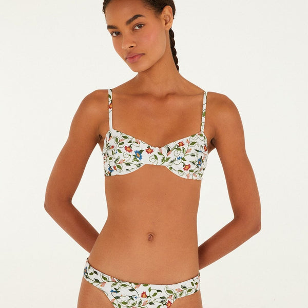 Off-White Stitched Garden Band Bikini Bottom - Full