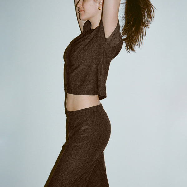 CloudKnit Wide Leg Pant