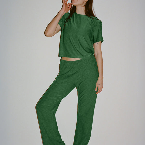 CloudKnit Wide Leg Pant