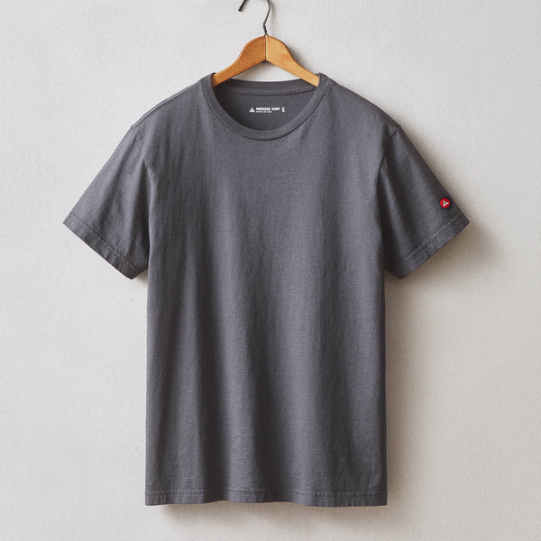 Men's Vintage Crew Tee - Washed Metropolitan Grey