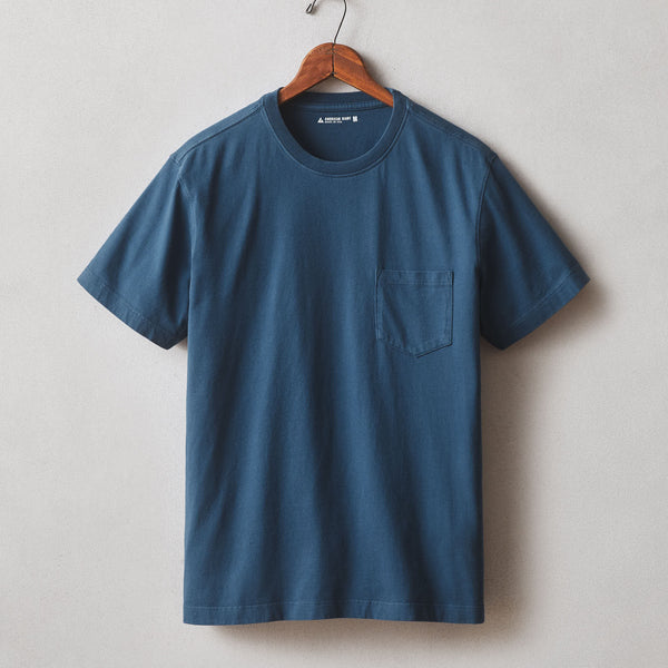 Men's Pocket Tee - Majolica Blue