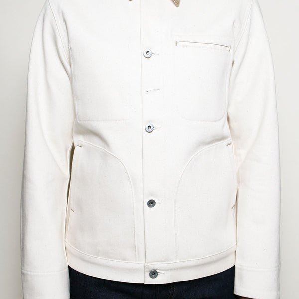 Cord Collar Supply Jacket // 14oz Ecru