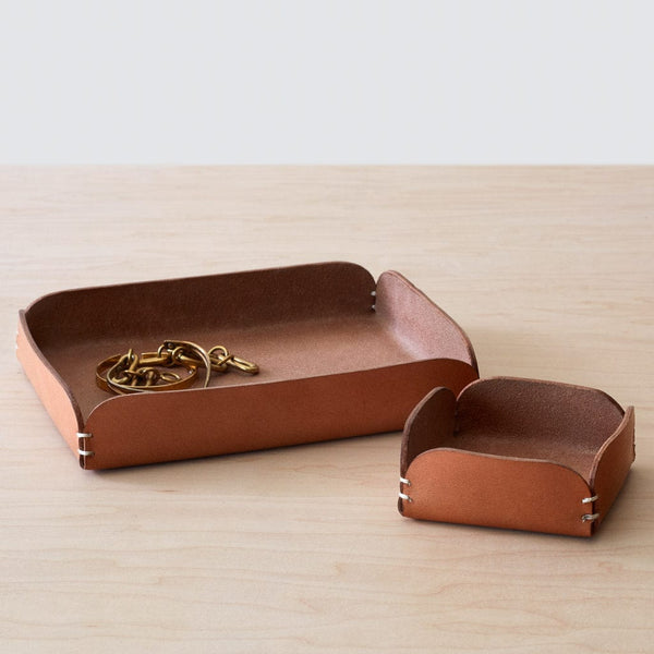 Azad Leather Tray