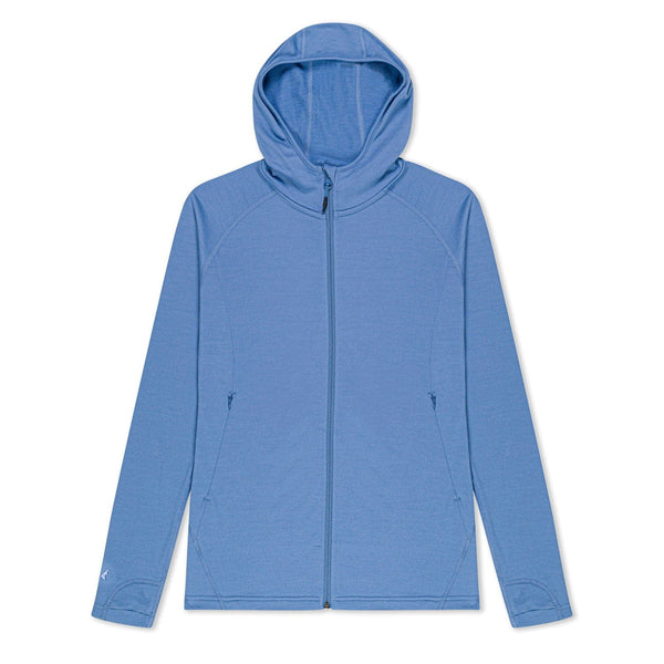 CLEARANCE Women's Hyde Merino Wool Hoodie Full Zip