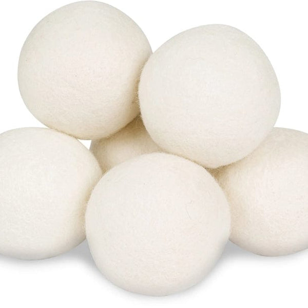 Fluff Balls - 100% Wool Dryer Balls (6 pack)
