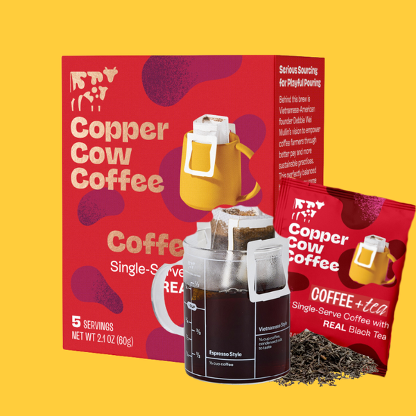 Coffee + Tea Pour Over Coffee - 5ct + FREE Mug