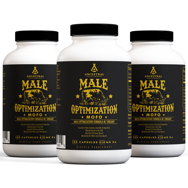 MOFO: Male Optimization Formula with Grass Fed Beef Organs 3-Pack