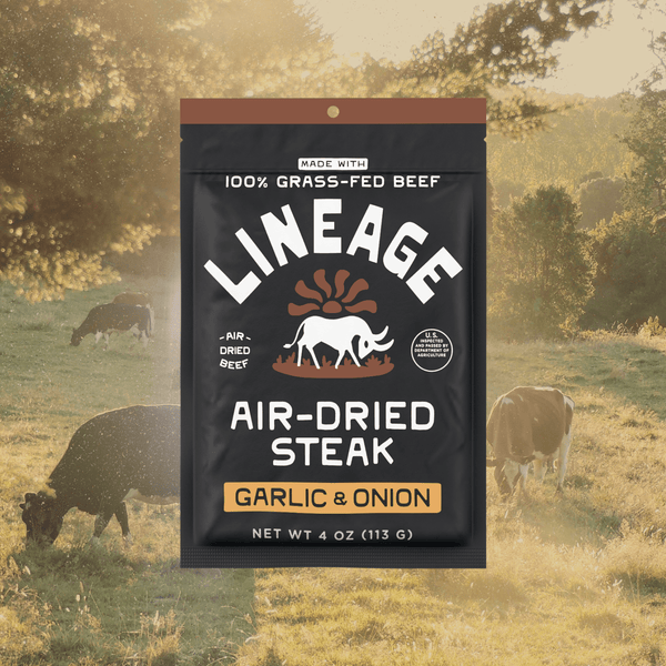 100% Grass-Fed Air-Dried Steak (Garlic & Onion Sample Pack)