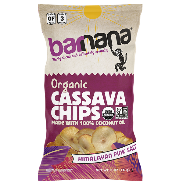 Cassava Chips Pink Salt - 5oz. (6-Pack)