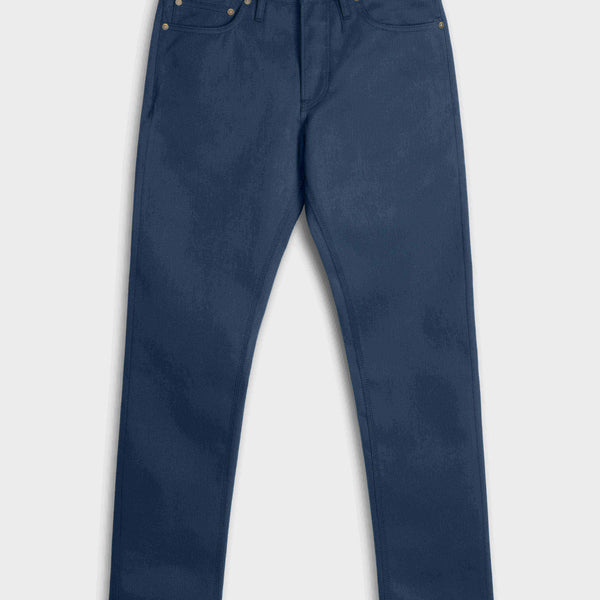 The Work@ - Regular Fit - Navy Chino Selvedge.