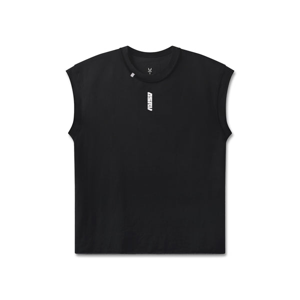 1115. Tech Essential™ Cap Shoulder Cutoff -  Black